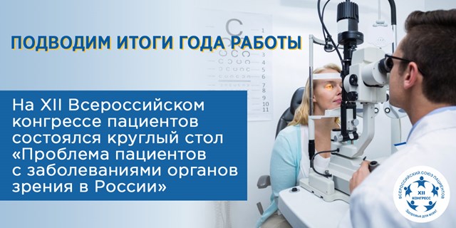 26.11.2021 Проблема пациентов с заболеваниями органов зрения в России)