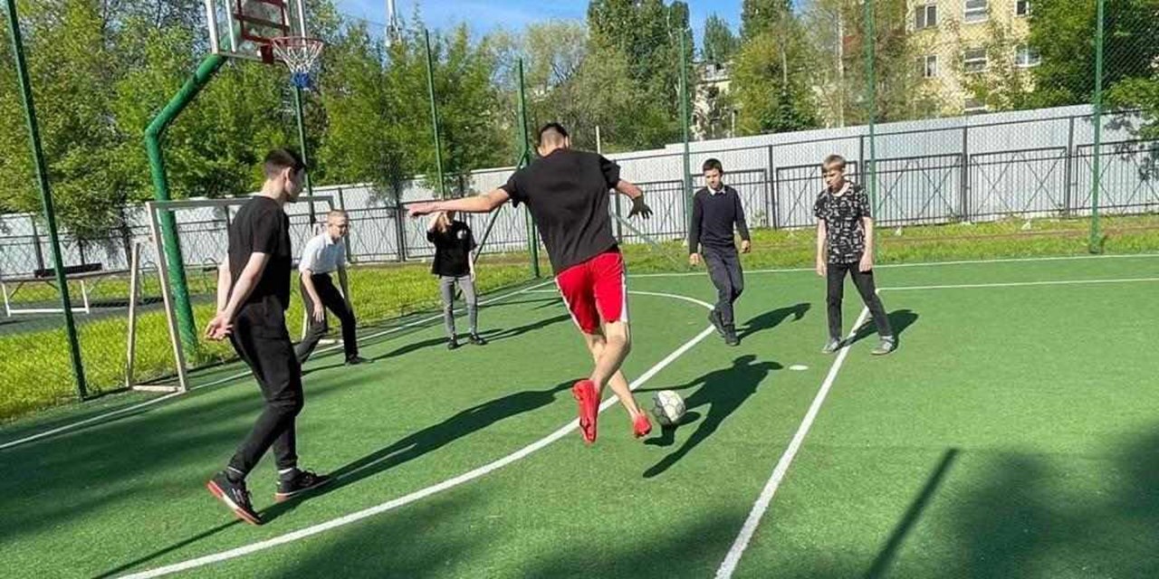 31.05.2022 Шаги к успеху. Проведение занятий по футболу в школе-интернат «Преодоление»