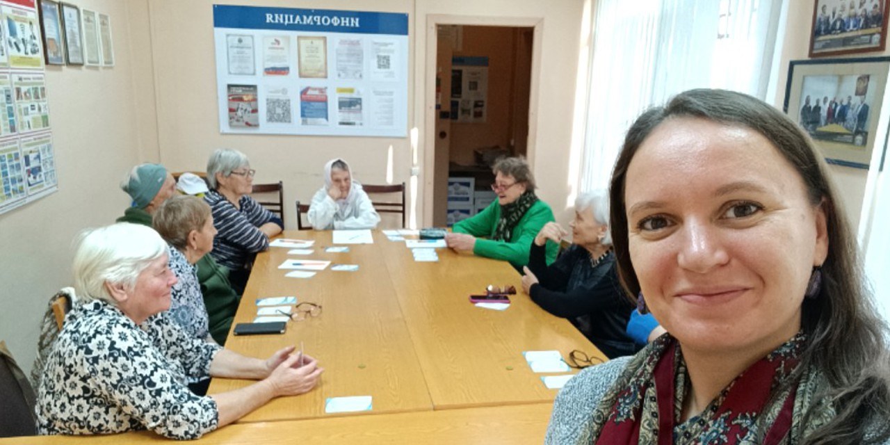 Великий Новгород. В Великом Новгороде прошла игра об экосистеме пациента для людей старшего возраста