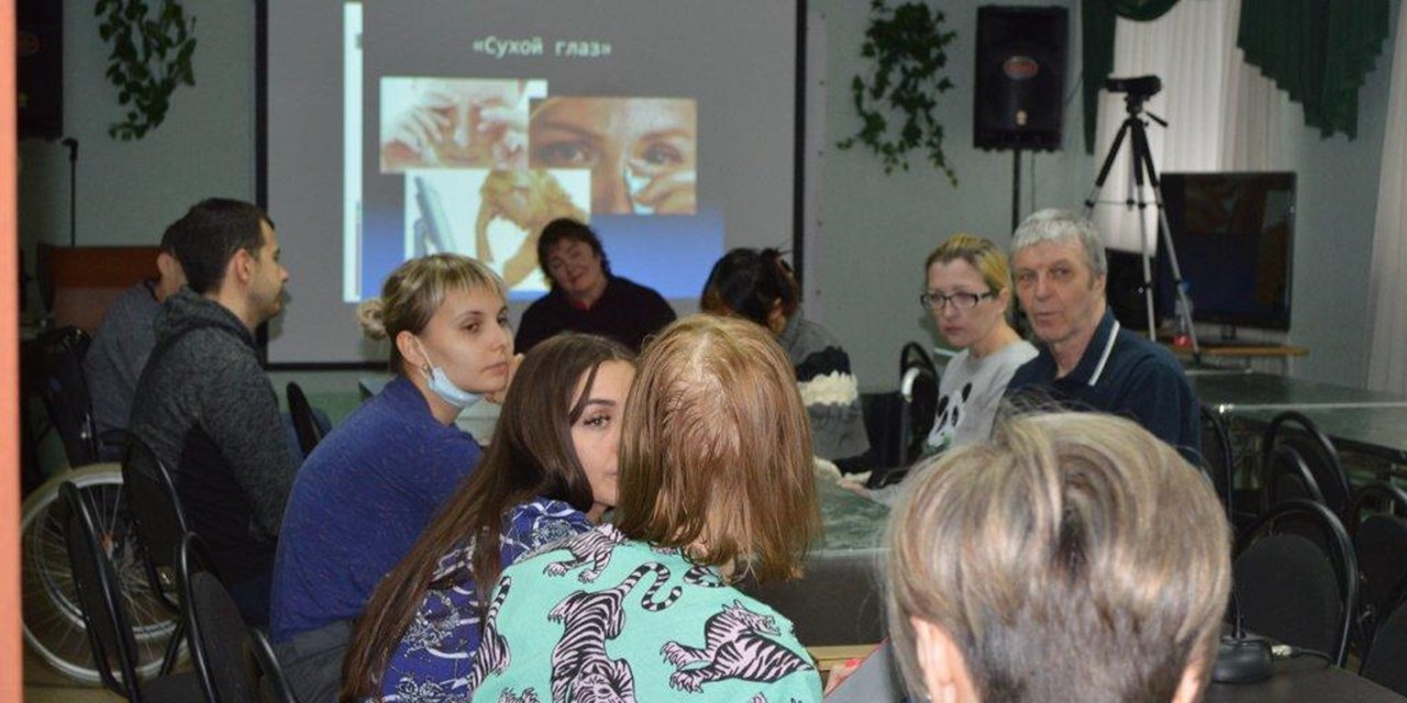 24.03.2021 Просветительская школа. «Профилактика здоровья глаз»