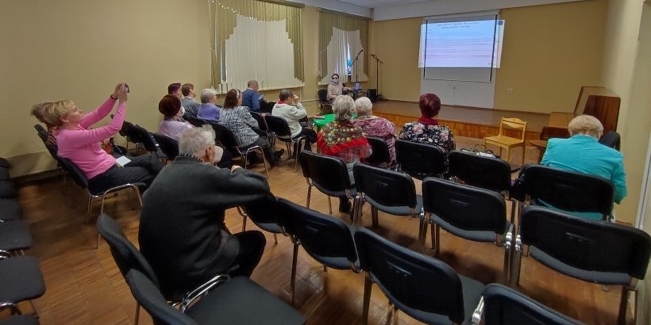 25.10.2022 Для представителей Соломбальских организаций инвалидов и ветеранов г. Архангельск состоялась школа прав пациентов