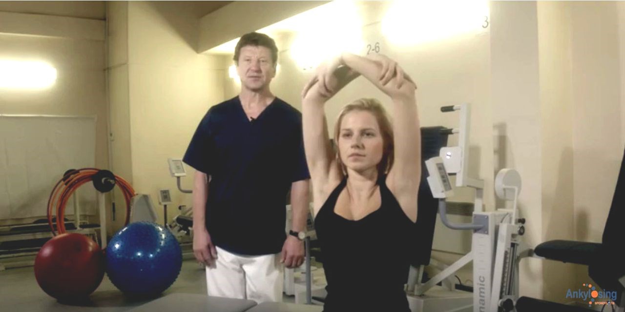 Обновление видео о лечебной физкультуре при болезни Бехтерева