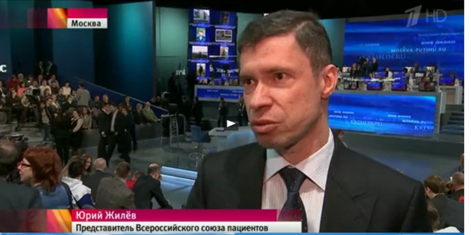 16.04.2015 Участие в "Прямой линии с Владимиром Путиным"