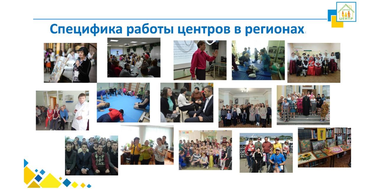Специфика организации работы центров семейной реабилитации в регионах