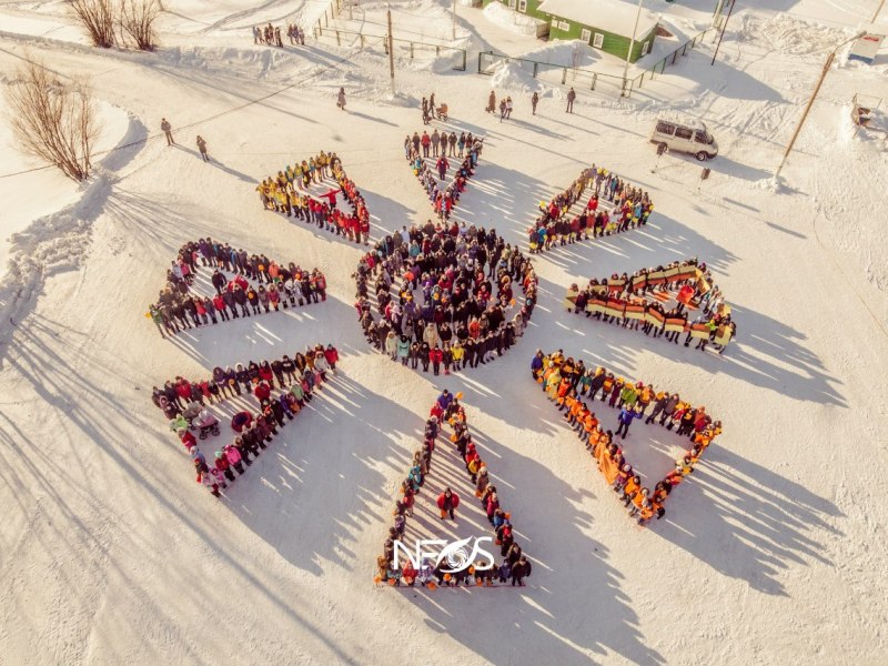 3 марта в г. Нижневартовске состоялся флешмоб "Солнышко"