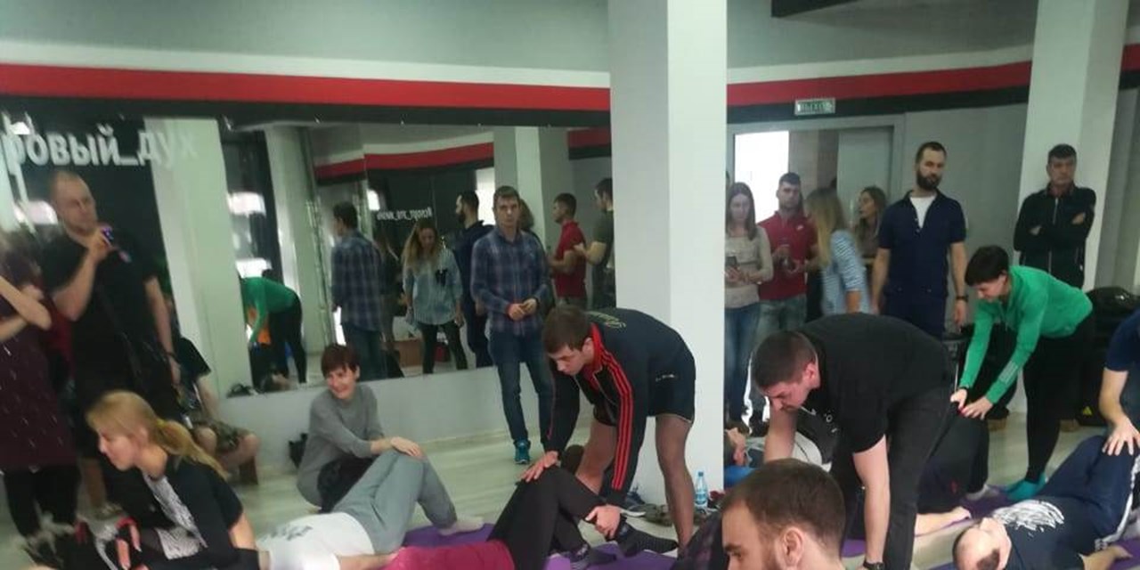 16.02.2019 Красноярск. Мастер-класс по ЛФК для пациентов с болезнью Бехтерева