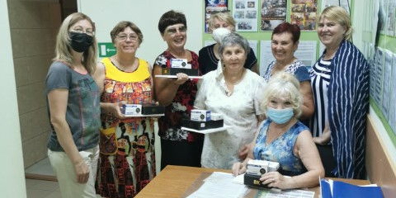 30.06.2021 Социальная дистанция. Передача бесплатных комплектов ТВ-приставок